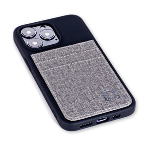 iPhone 13 Pro Luxe M2T Wallet Case [Black/Grey]