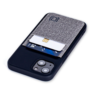 iPhone 13 Luxe M2T Wallet Case [Black/Grey]