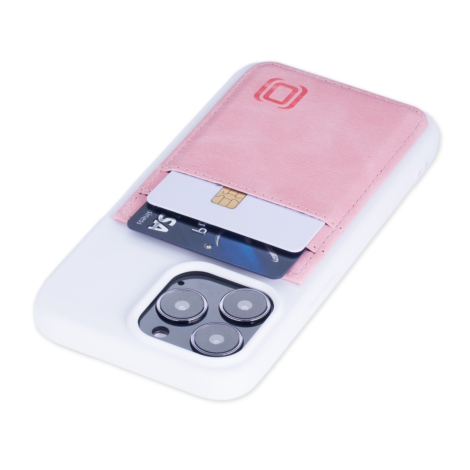 iPhone 13 Pro Exec M2T Wallet Case [White/Pink]