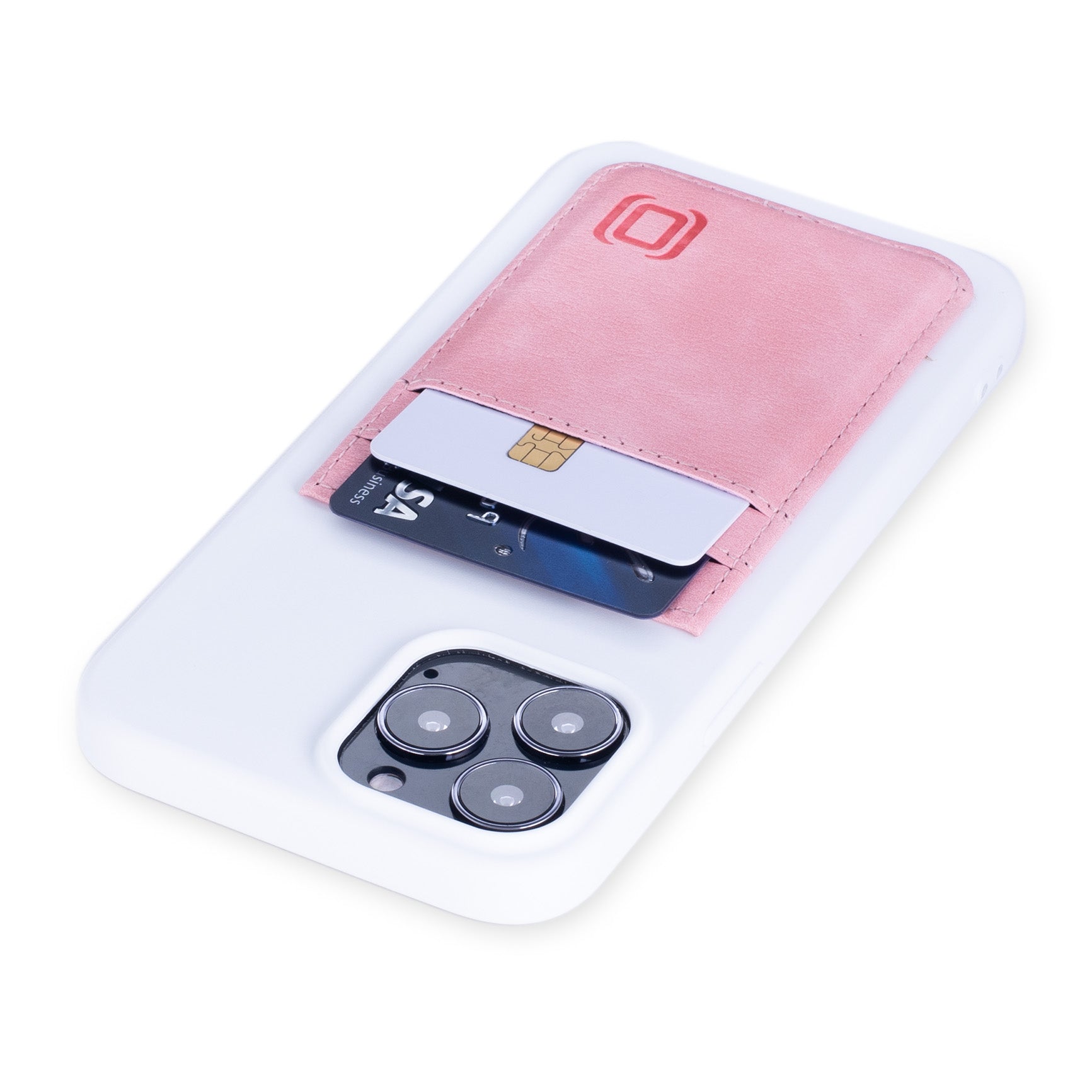 iPhone 13 Pro Max Exec M2T Wallet Case [White/Pink]