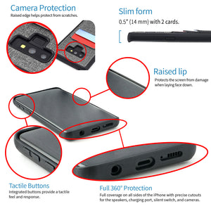 Luxe TPU Wallet Case for Samsung Galaxy Note 9
