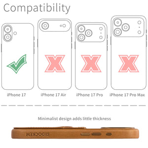compatibility of the card case with iphone 17 (6.1 inch)