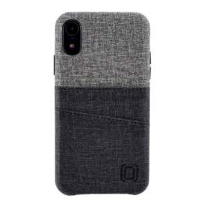 iPhone XR Luxe M2 Wallet Case [Black/Grey]