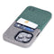 iPhone 13 Pro Luxe M2 Wallet Case [Green/Grey]