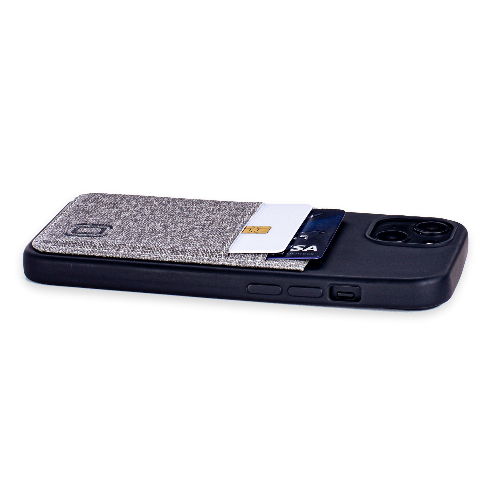 iPhone 13 Luxe M2T Wallet Case [Black/Grey]