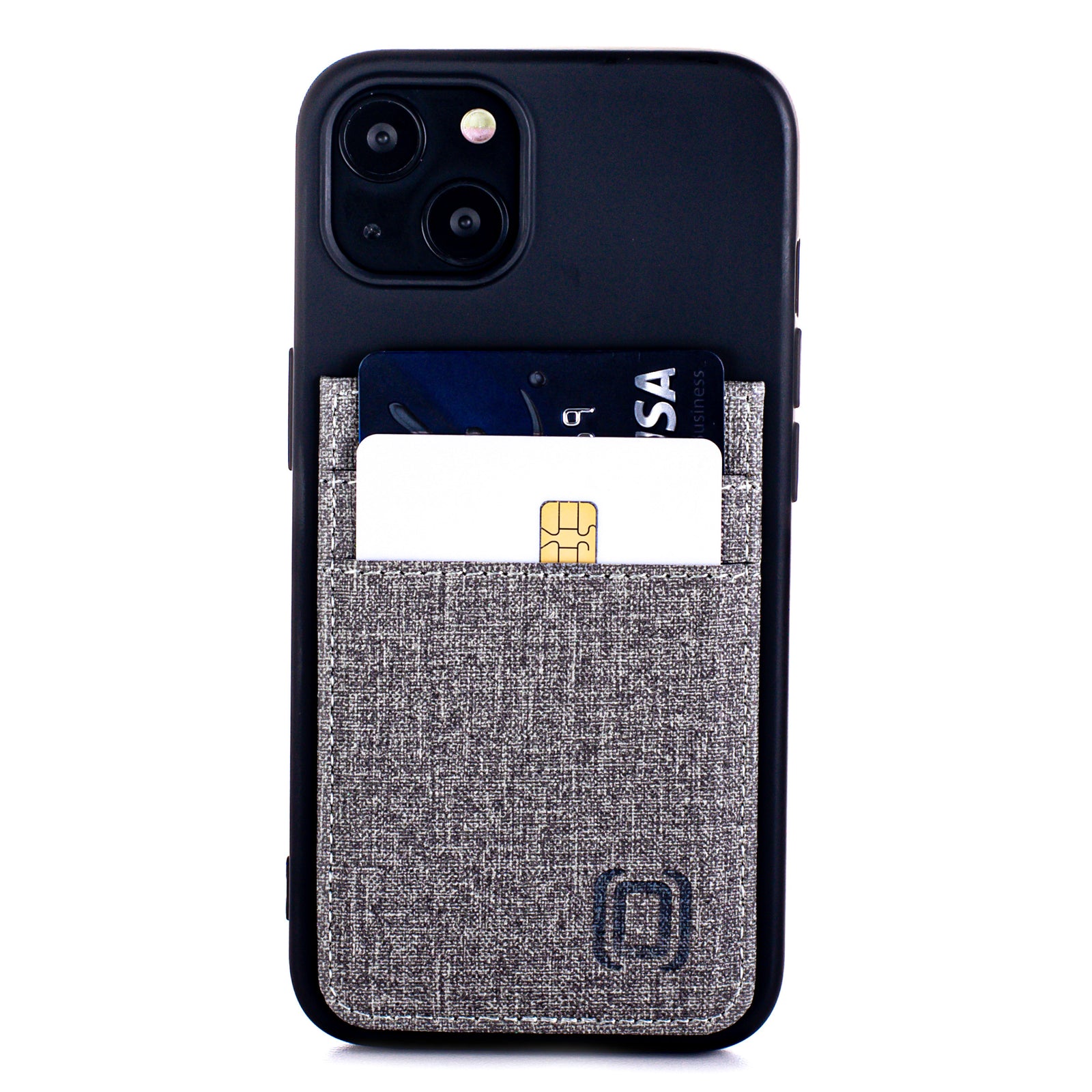 iPhone 13 Luxe M2T Wallet Case [Black/Grey]