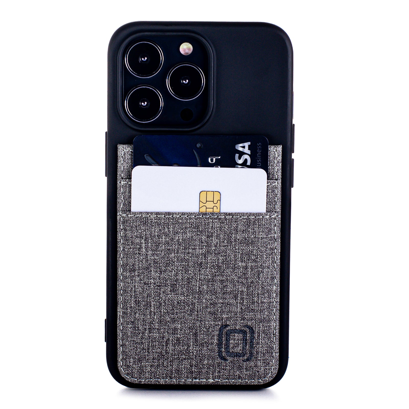 iPhone 13 Pro Luxe M2T Wallet Case [Black/Grey]