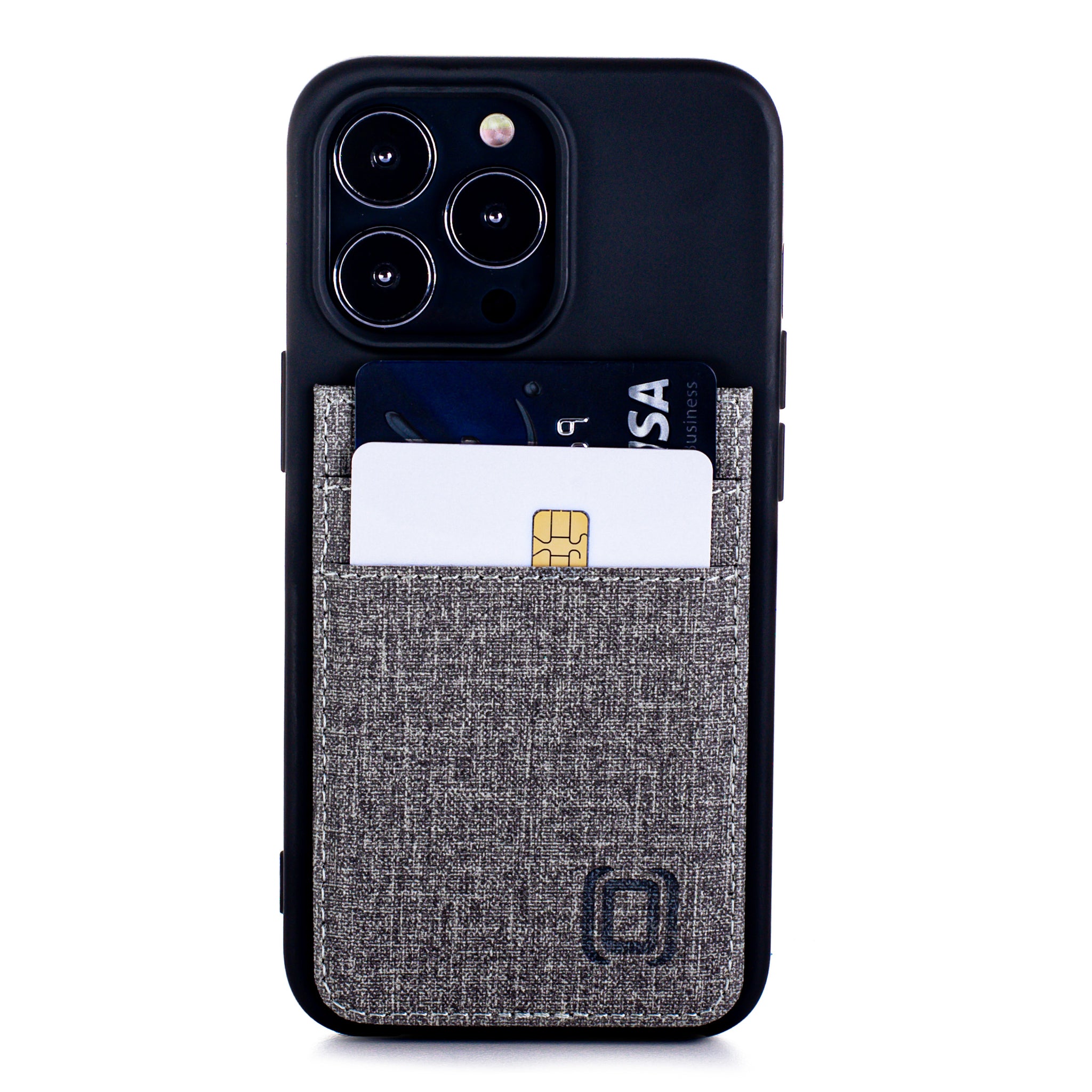 iPhone 13 Pro Luxe M2T Wallet Case [Black/Grey]
