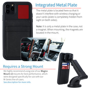 iPhone 11 Pro Max Bio M2B Wallet Case [Black]