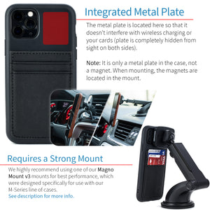 iPhone 11 Pro Bio M2B Wallet Case [Black]