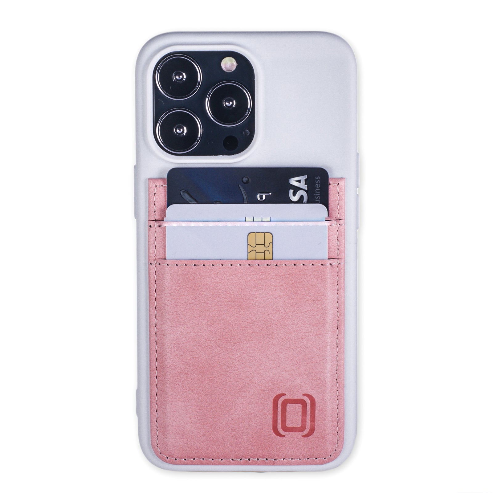 iPhone 13 Pro Exec M2T Wallet Case [White/Pink]