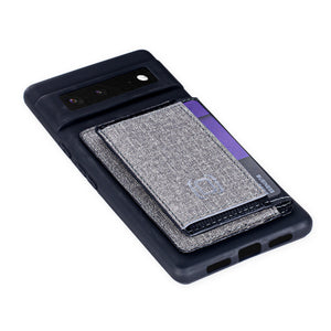 Pixel 6 Pro Luxe MTF Flip Wallet Case [Black/Grey]
