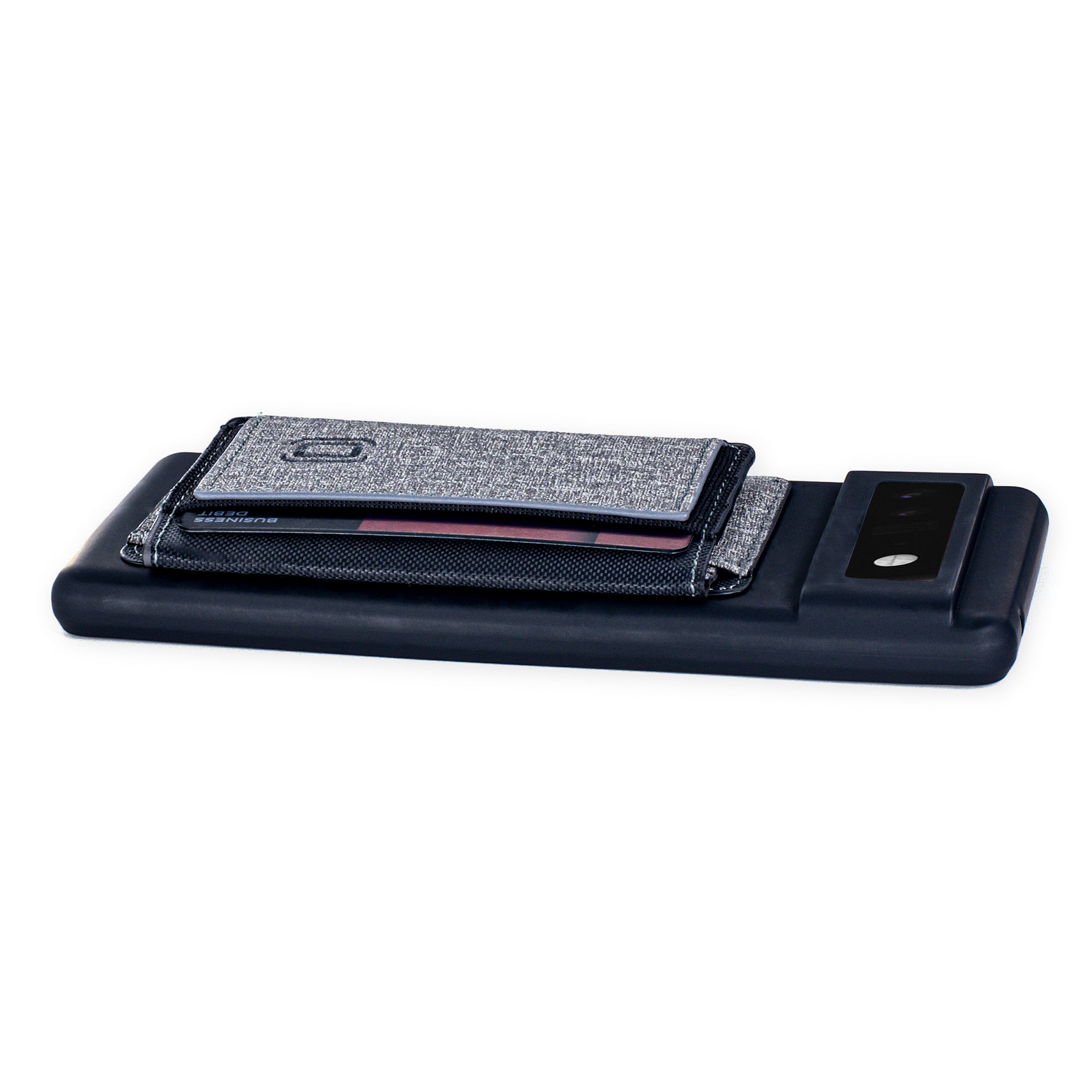 Pixel 6 Luxe MTF Flip Wallet Case [Black/Grey]