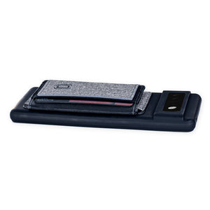 Pixel 6 Luxe MTF Flip Wallet Case [Black/Grey]