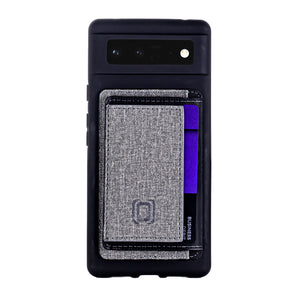 Pixel 6 Luxe MTF Flip Wallet Case [Black/Grey]