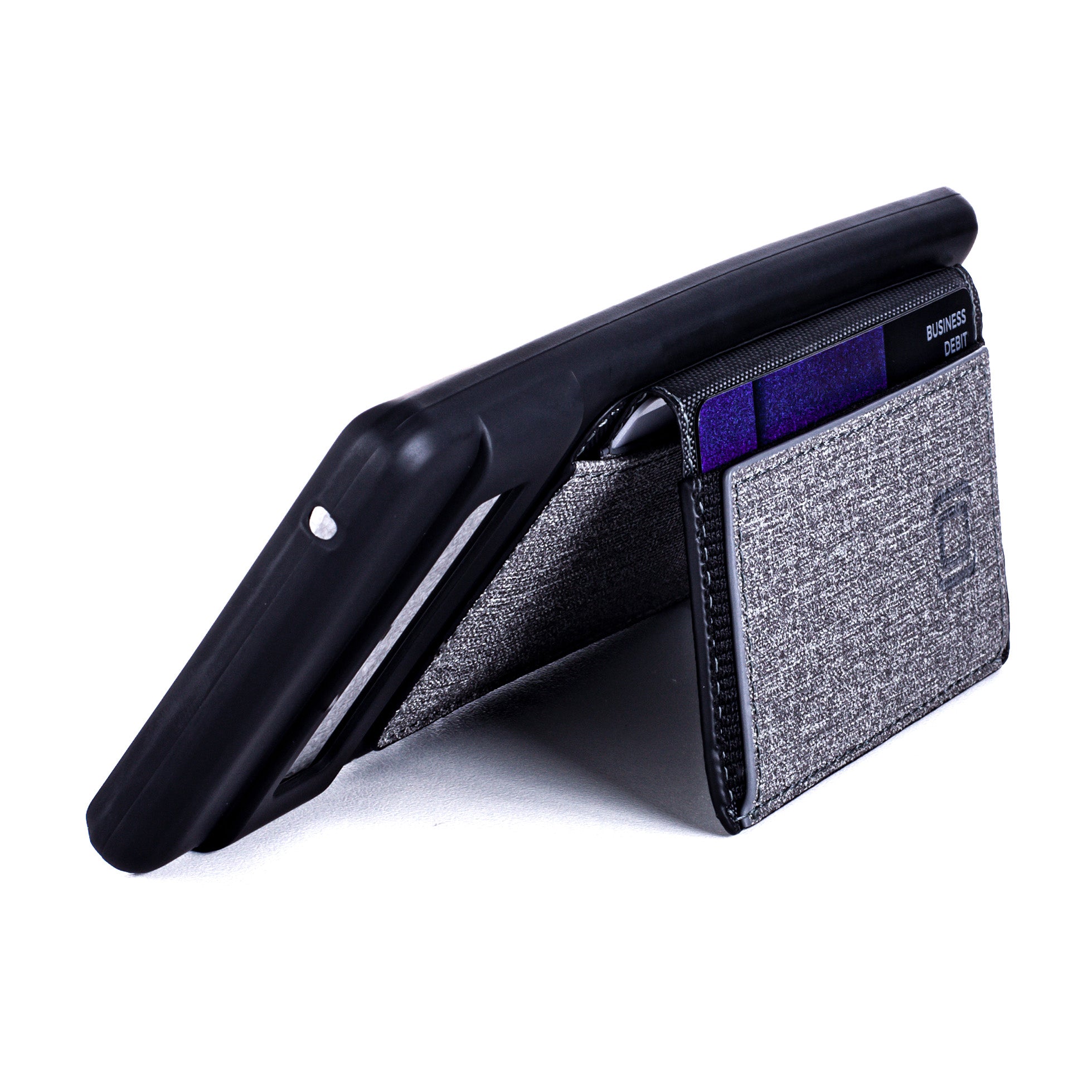 Pixel 6 Luxe MTF Flip Wallet Case [Black/Grey]