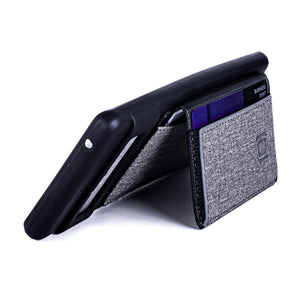 Pixel 6 Luxe MTF Flip Wallet Case [Black/Grey]