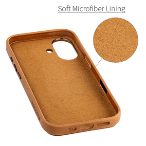 soft microfiber lining to protect the back from scratches, gentle resting spot for your phone