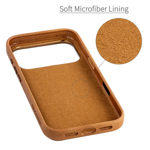 soft microfiber lining to protect the back from scratches, gentle resting spot for your phone