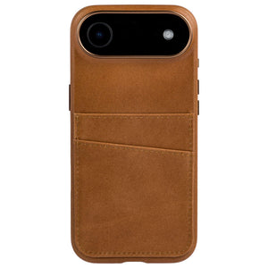 photo showing the 2 card holder slots built into the outside of the phone case