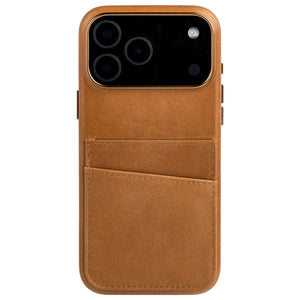 photo showing the 2 card holder slots built into the outside of the phone case