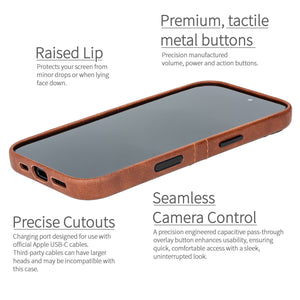 easy to use camera button, metal tactile buttons raised lip around edge for protection