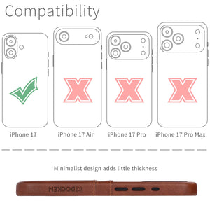 compatibility of the card case with iphone 17 (6.1 inch)