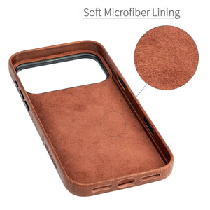 soft microfiber lining offering soft landing spot for iphone
