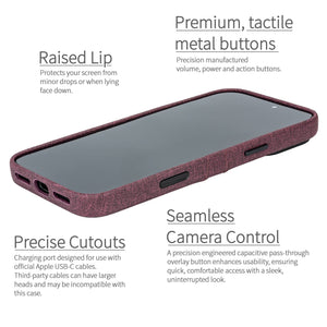 easy to use camera button, metal tactile buttons raised lip around edge for protection