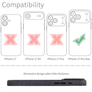 msvl case compatibility with iphone 17 pro max