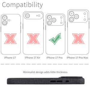 msvl case compatibility with iphone 17 pro