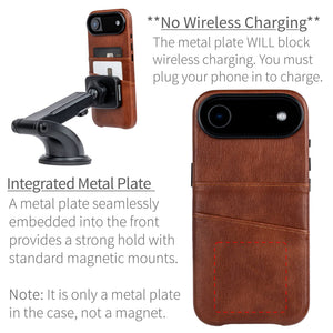 integrated metal plate location allowing for mangetic mounting