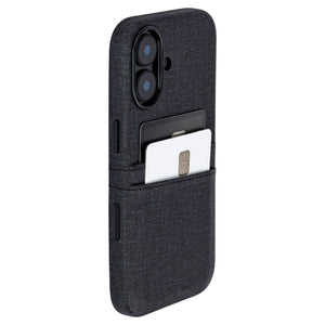 luxe m2 case for iphone 17 with 2 card holder slots
