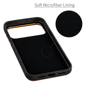 soft microfiber lining to protect the back from scratches, gentle resting spot for your phone