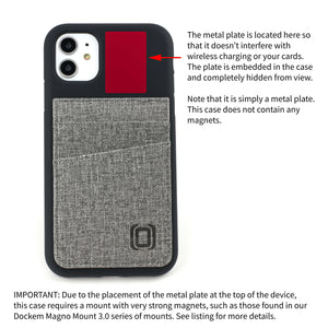 iPhone 11 Luxe Silicone M2L Wallet Case