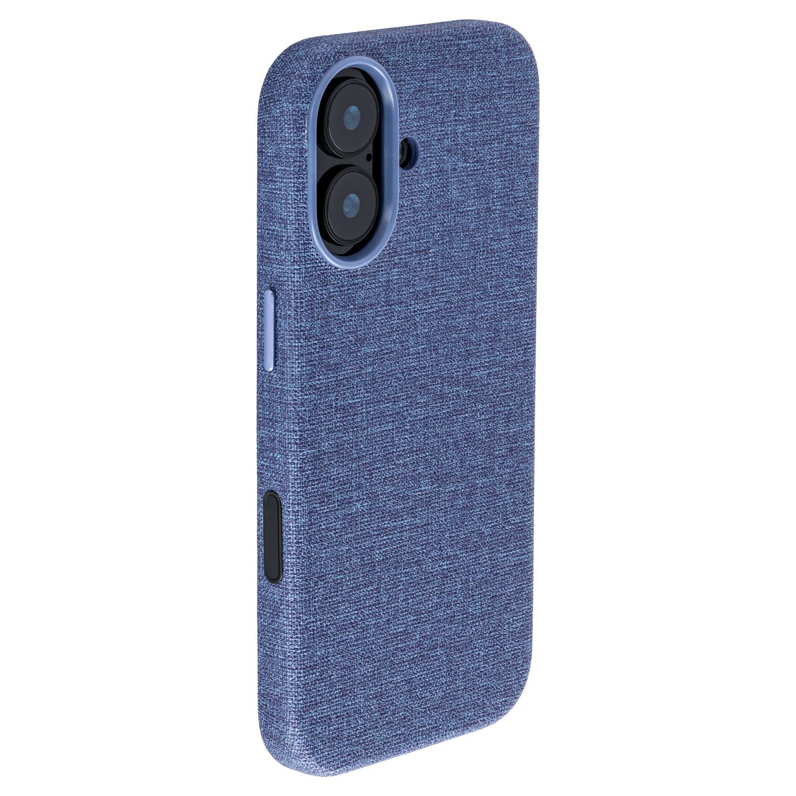 iphone 17 vegan leather slim grip case in blue from dockem