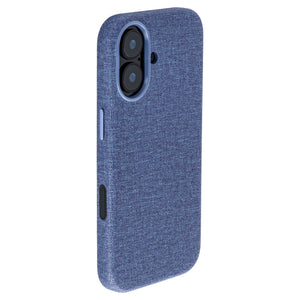iphone 17 vegan leather slim grip case in blue from dockem