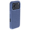 MSVL Slim Vegan Leather Case for iPhone 17 Pro - Blue