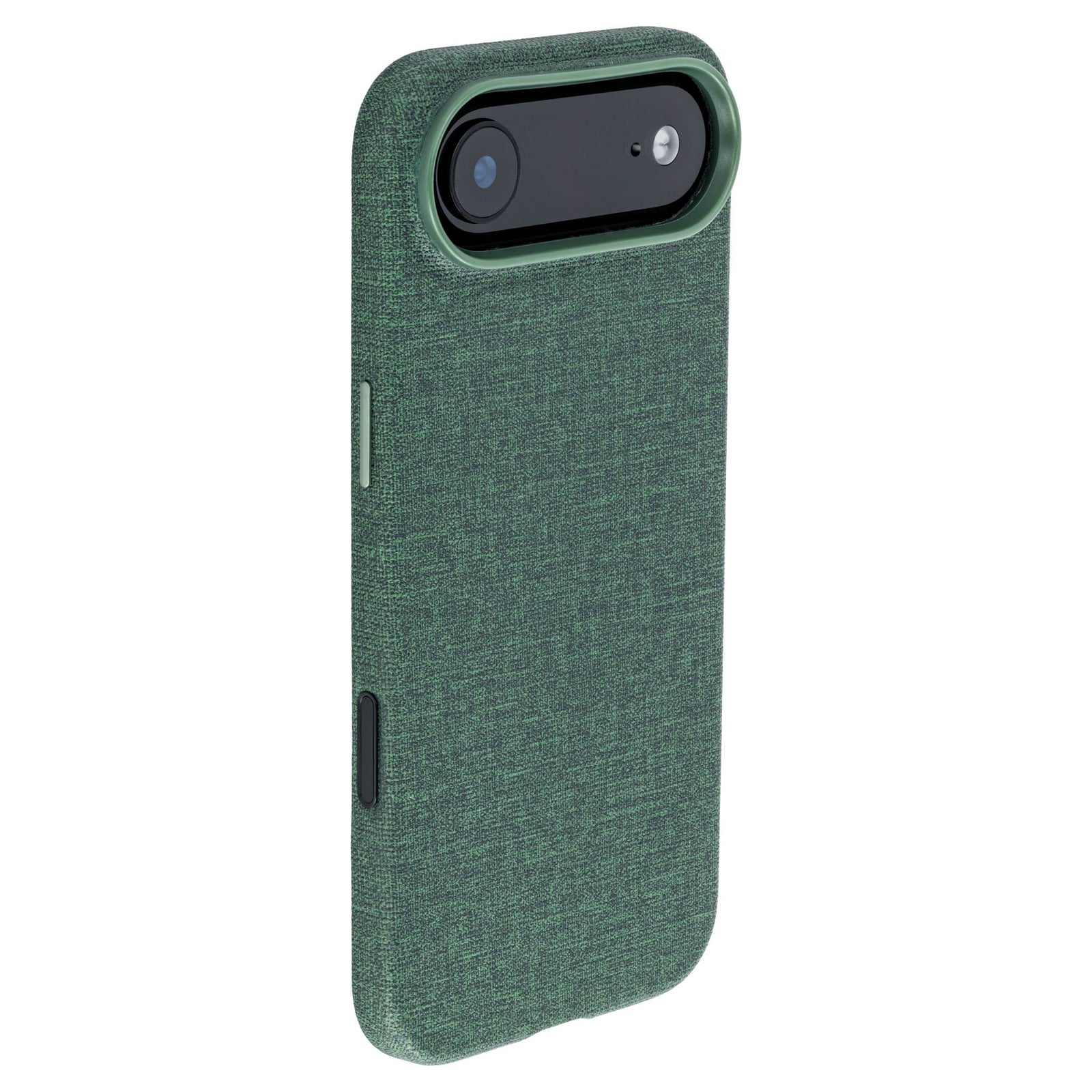 iphone 17 air vegan leather slim grip case in green from dockem