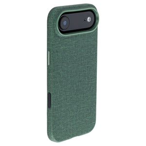iphone 17 air vegan leather slim grip case in green from dockem