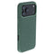 MSVL Slim Vegan Leather Case for iPhone 17 Pro Max - Green