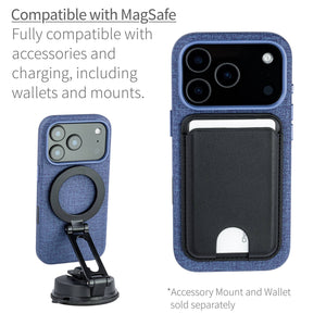compatible with magsafe chargers and mounts with enhanced magnets