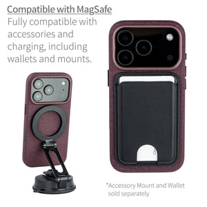 compatible with magsafe chargers and mounts with enhanced magnets