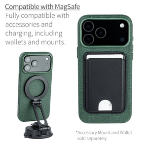 compatible with magsafe chargers and mounts with enhanced magnets