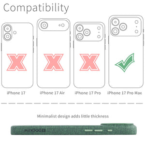 msvl case compatibility with iphone 17 pro max
