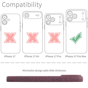 msvl case compatibility with iphone 17 pro max