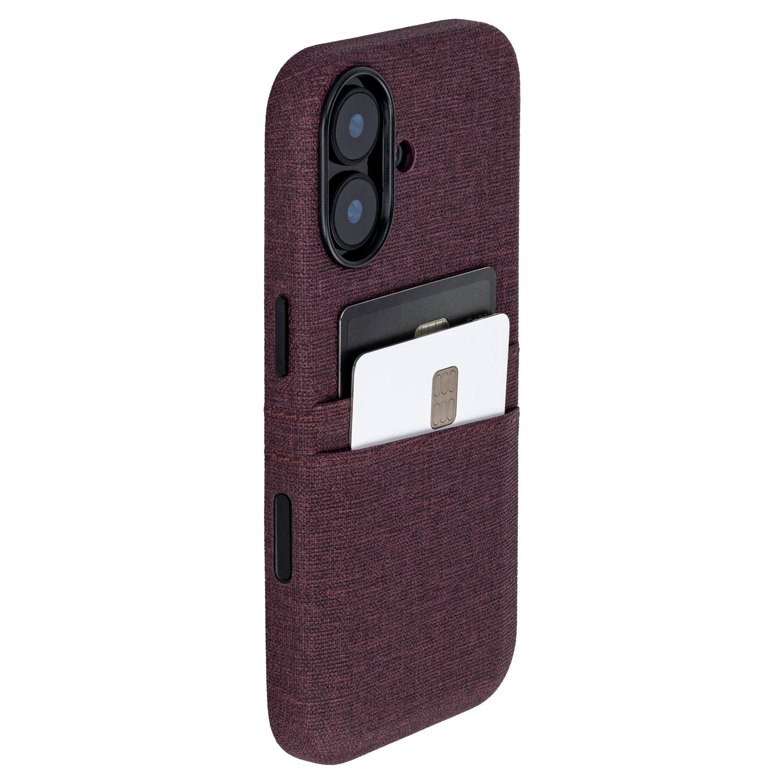 luxe m2 case for iphone 17 air with 2 card holder slots