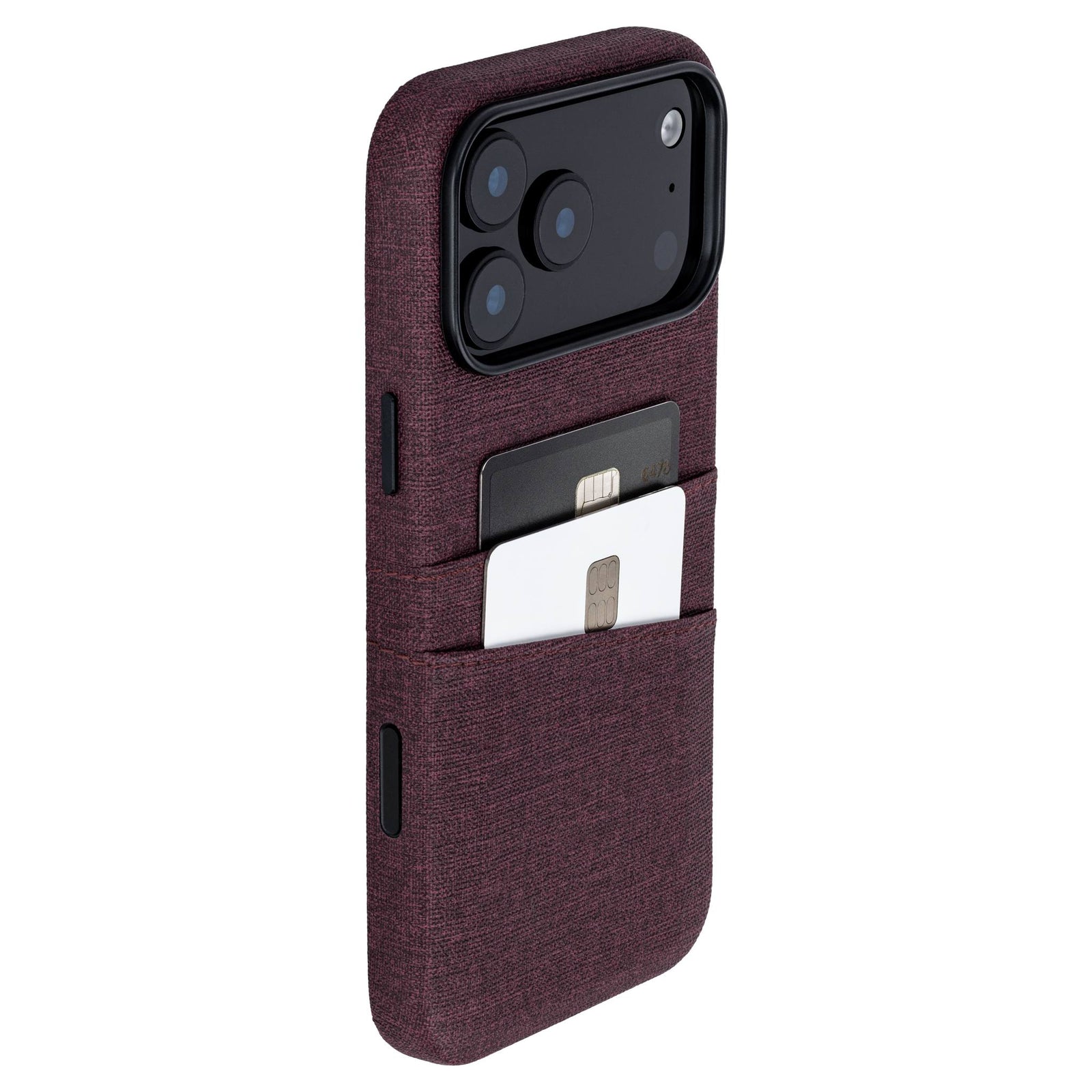 luxe m2 case for iphone 17 pro max with 2 card holder slots