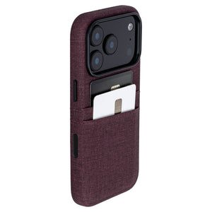 luxe m2 case for iphone 17 pro with 2 card holder slots