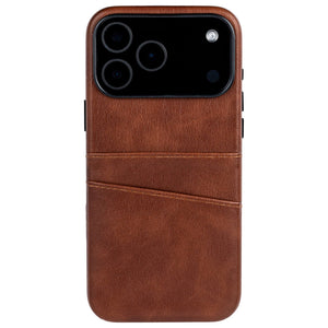 strait on shot showing texture in faux leather of exec case